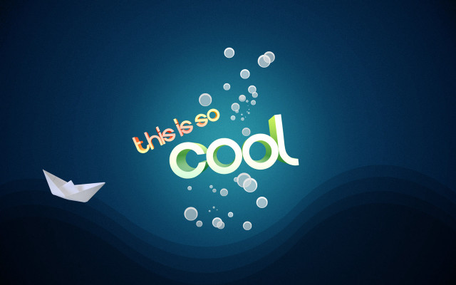 Paper boat floating ocean cool free wallpaper - medium preview image