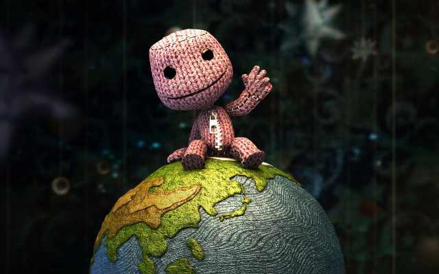 Toy globe tree stars starlight free wallpaper - medium preview image