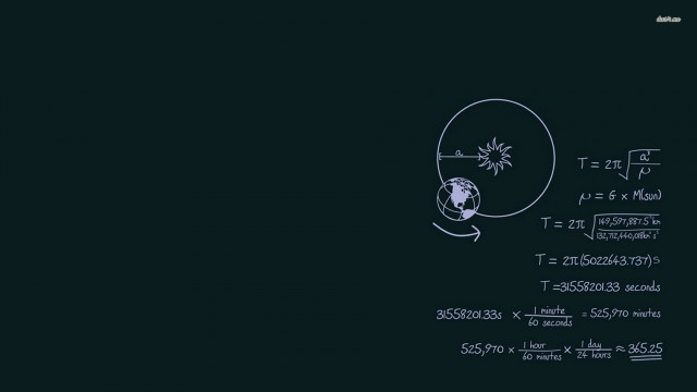 Blackboard drawing ball pendulum wheel free wallpaper - medium preview image
