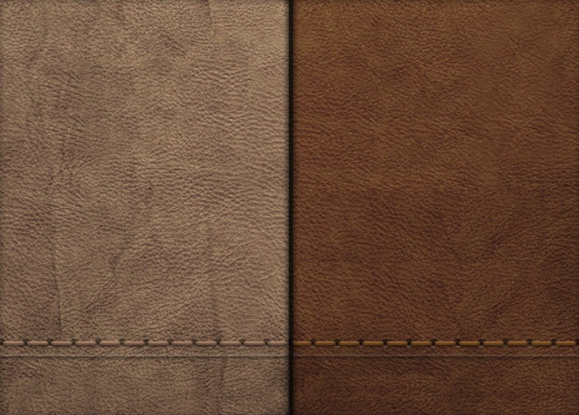 Brown leather stitched edge fishnet free wallpaper - medium preview image