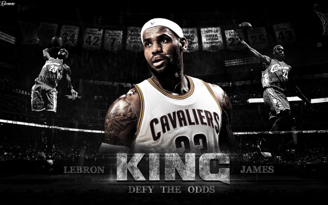 Lebron king black white uniform free wallpaper - medium preview image