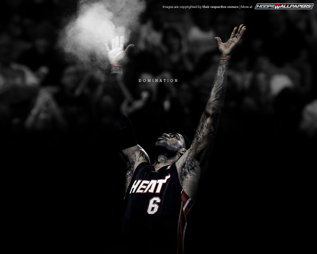 Man basketball uniform hands up free wallpaper - medium preview image