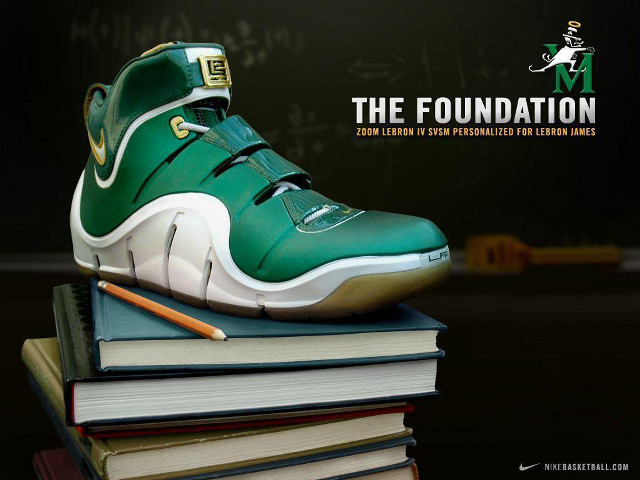 Green sneakers stack books foundation free wallpaper - medium preview image