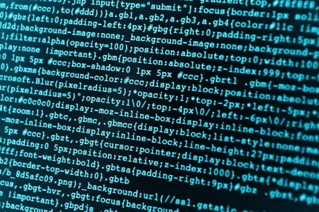 Computer screen blue text black free wallpaper - medium preview image