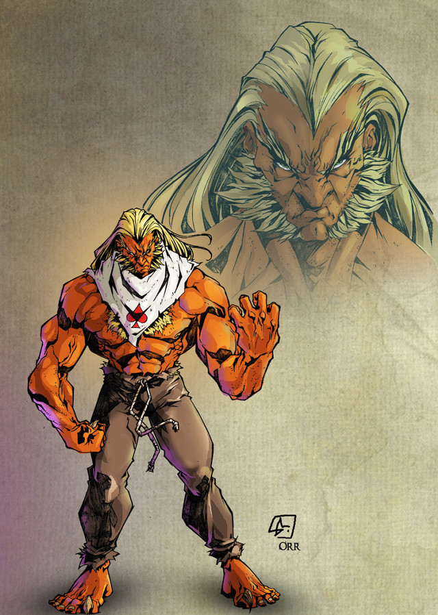 Demon big head claws face free wallpaper - medium preview image