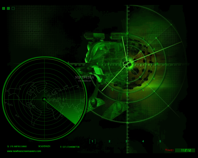 Green screen clock background black free wallpaper - medium preview image