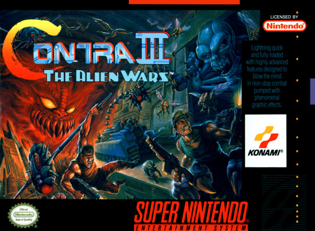 Contra3 zombies demon attack cover free wallpaper - medium preview image