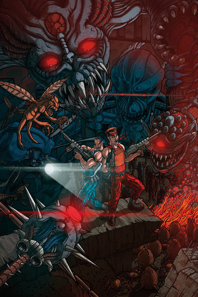 People firepit monster background man free wallpaper - medium preview image
