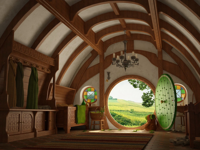 Room large window rug floor free wallpaper - medium preview image
