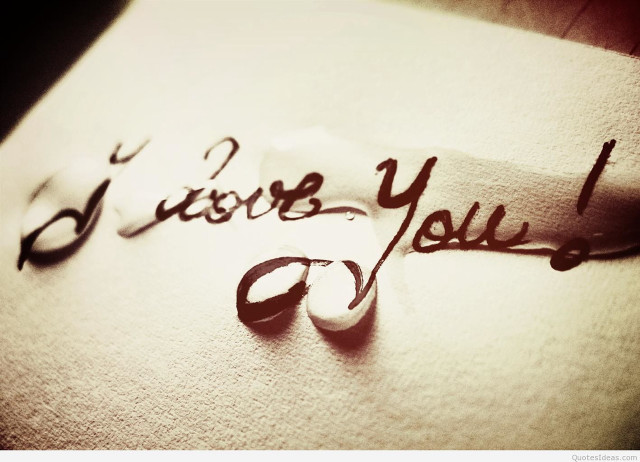 Love note scissors closeup paper free wallpaper - medium preview image