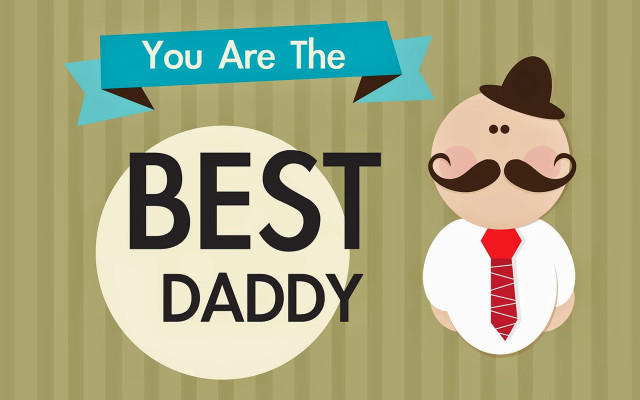 Man mustache tie best daddy free wallpaper - medium preview image