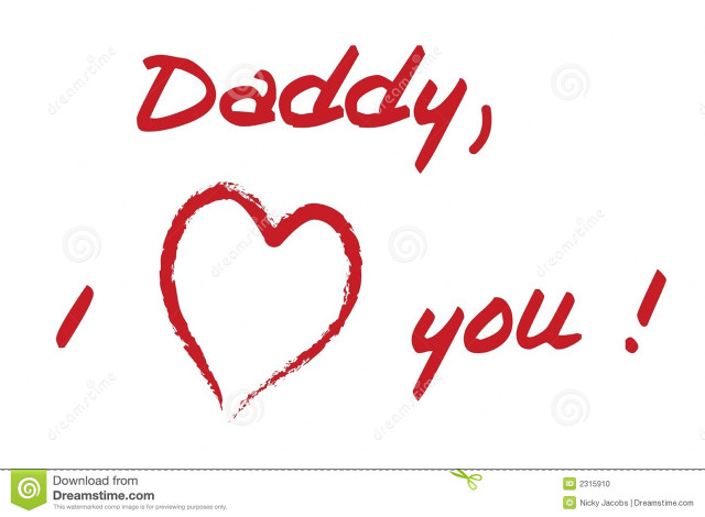 Red heart daddy image png free wallpaper - medium preview image