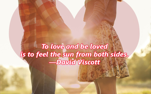 Romantic couple heart quote mosaic free wallpaper - medium preview image
