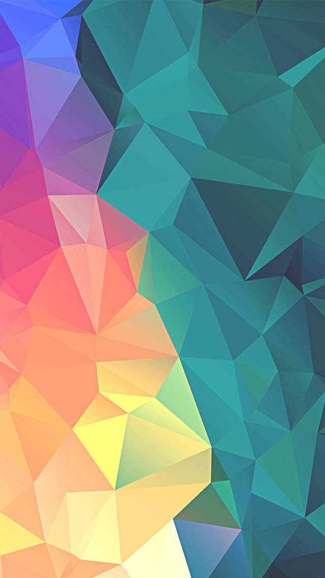 Colorful abstract background triangle bright free wallpaper - medium preview image