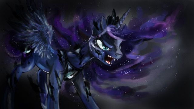 Cartoon cat purple background blue free wallpaper - medium preview image
