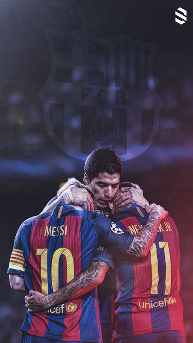 Soccer players hugging stadium background free wallpaper - medium preview image