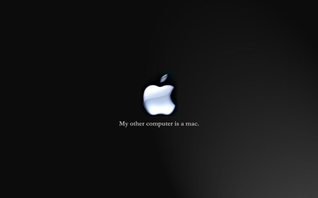 Apple logo quote on it free wallpaper - medium preview image