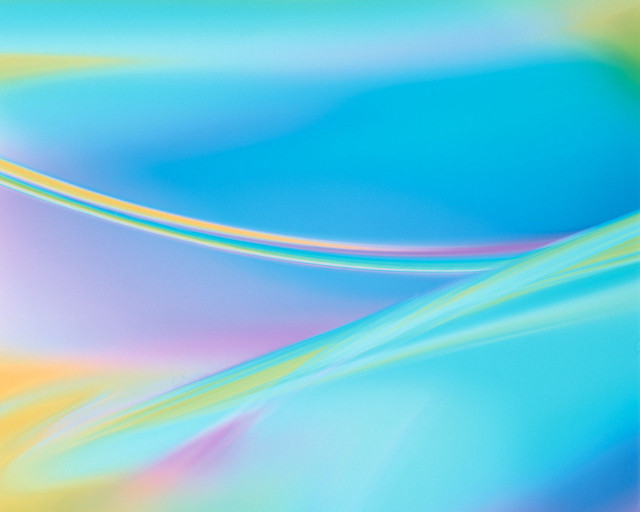 Blue yellow background blurry curved free wallpaper - medium preview image