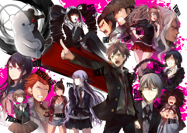 Anime characters expressions faces body #5 free wallpaper - medium preview image