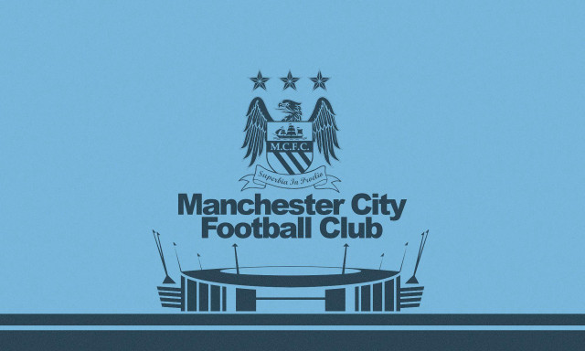 Manchester city stadium logo stars free wallpaper - medium preview image