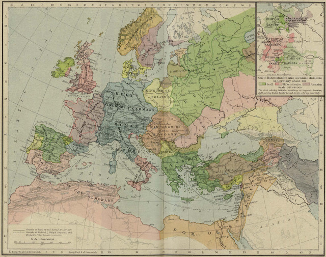 Europe map major cities major free wallpaper - medium preview image