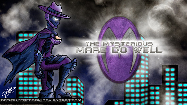 Mysterious mare do well purple free wallpaper - medium preview image