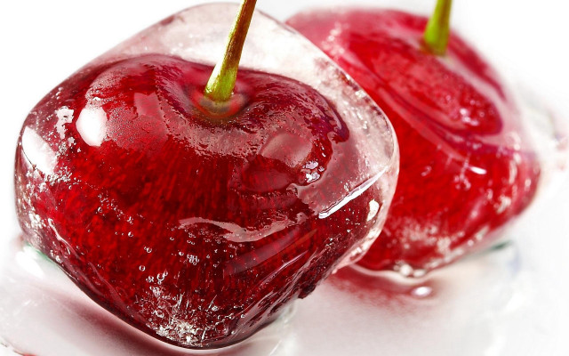 Fruit ice table top together free wallpaper - medium preview image