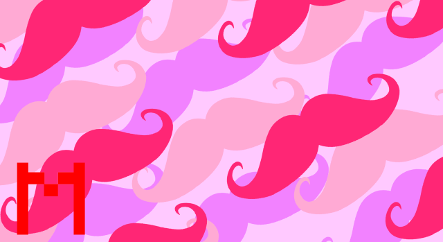 Purple mustache red t popart free wallpaper - medium preview image