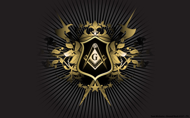 Black gold shield crown swords free wallpaper - medium preview image