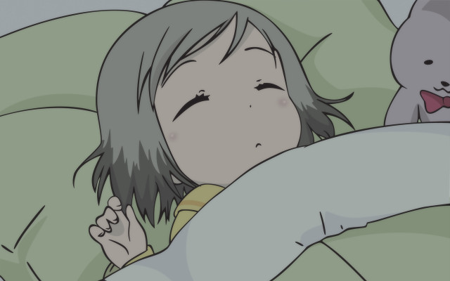 Girl bed stuffed animal pillow free wallpaper - medium preview image