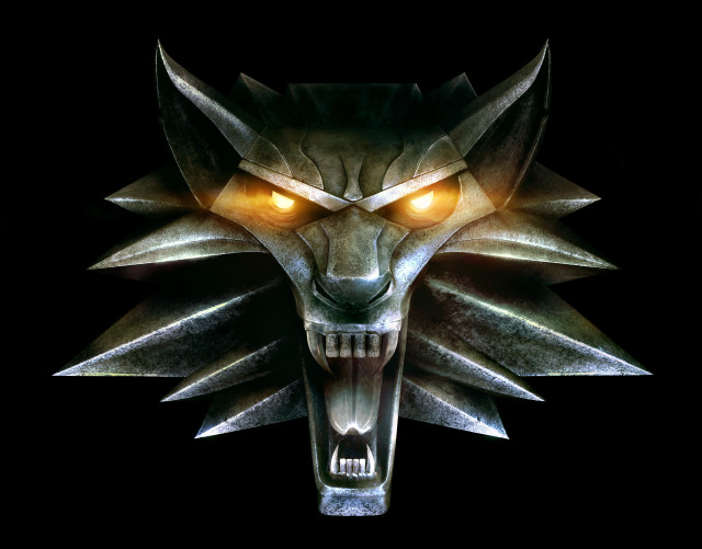 Demon face glowing eyes sharp free wallpaper - medium preview image