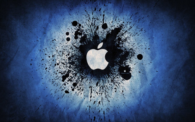 Artistic apple wallpaper moon star free wallpaper - medium preview image