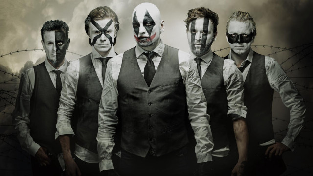 Painted faces men ties group #2 free wallpaper - medium preview image