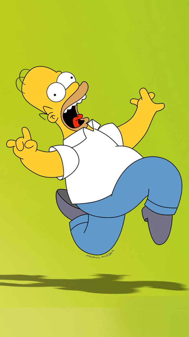Cartoon character running mouth open #2 free wallpaper - medium preview image