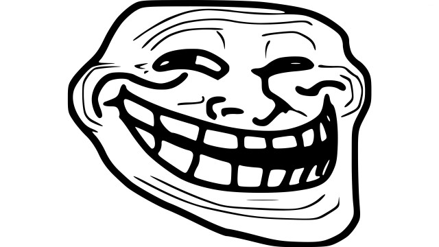 Trolly face smile big grin free wallpaper - medium preview image
