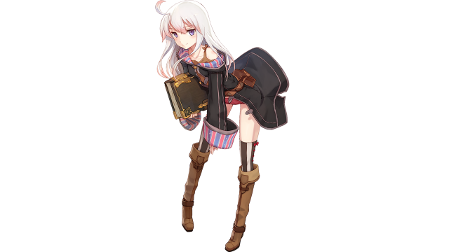 Woman costume suitcase hat portrait free wallpaper - medium preview image