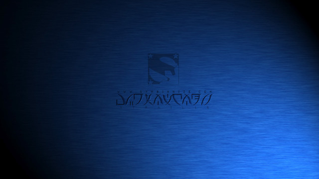 Blue metal background nerdvanting logo free wallpaper - medium preview image