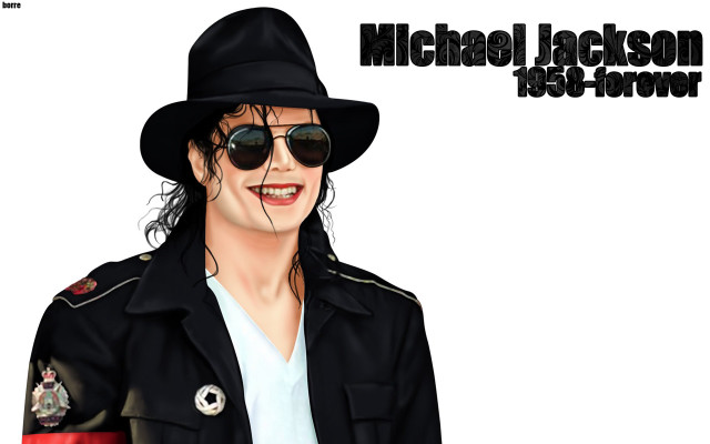 Michael jackson hat sunglasses name free wallpaper - medium preview image