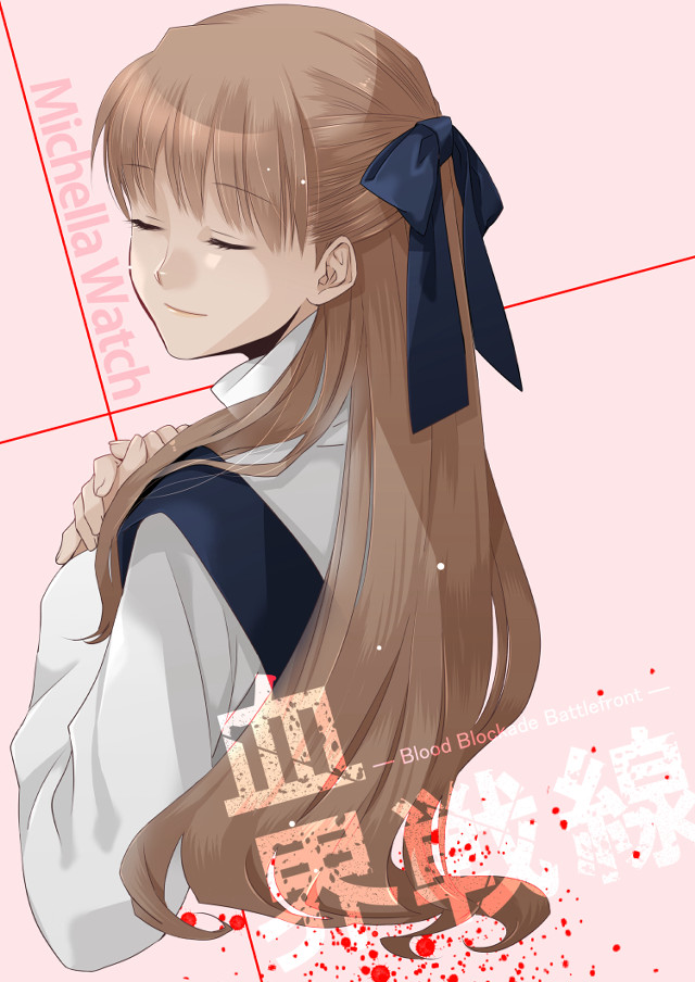 Girl long hair bow in #2 free wallpaper - medium preview image
