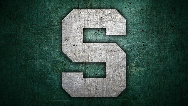 Metal letter s green background free wallpaper - medium preview image