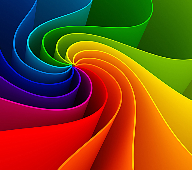 Multicolored abstract background spiral design free wallpaper - medium preview image