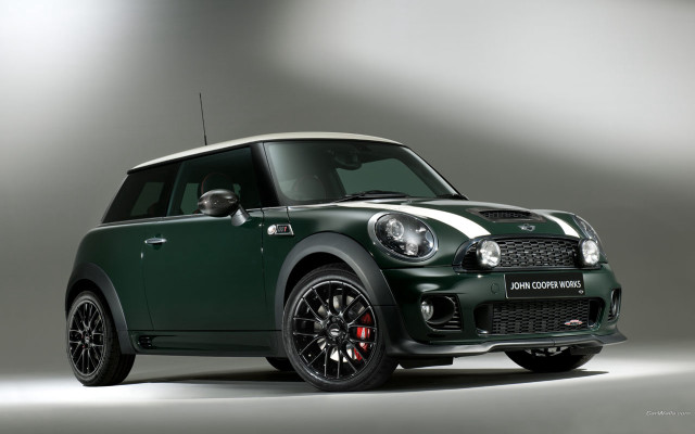 Green mini cooper free wallpaper - medium preview image