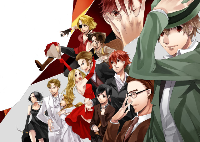 Group people white background red free wallpaper - medium preview image