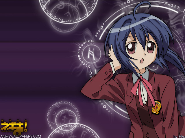 Bluehair redjacket girl zodiac clocktower free wallpaper - medium preview image
