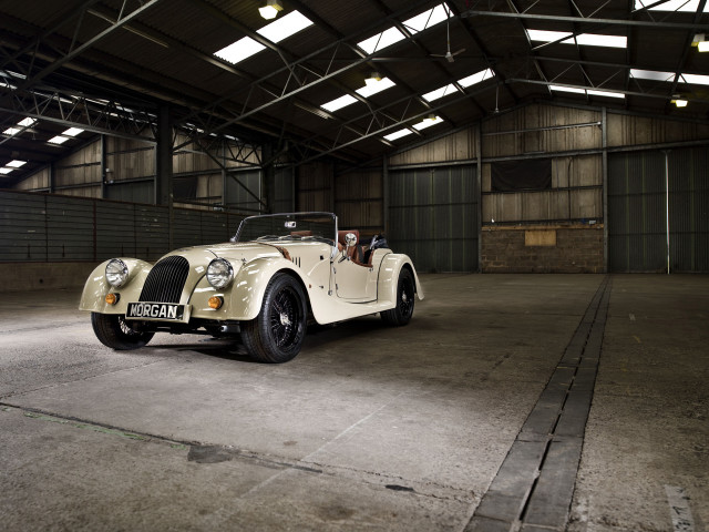 Vintage car garage roof open free wallpaper - medium preview image