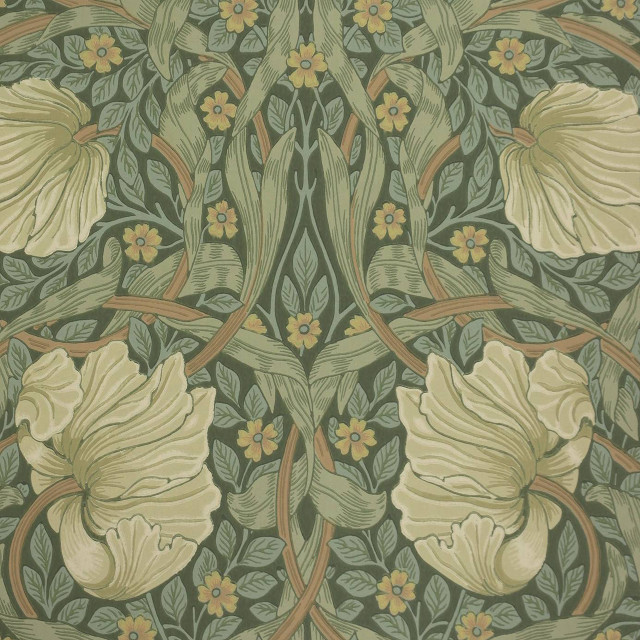Flowers leaves green background yellow free wallpaper - medium preview image