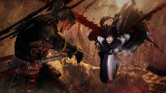 Man woman armor fantasy sword free wallpaper - medium preview image