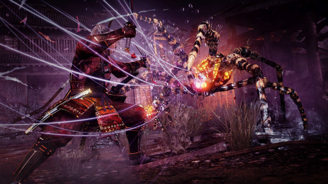 Demonic creatures attack demon city free wallpaper - medium preview image