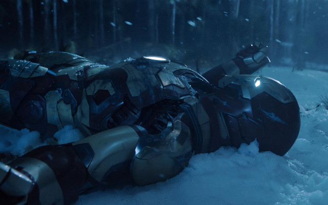 Dead man snow head hands free wallpaper - medium preview image