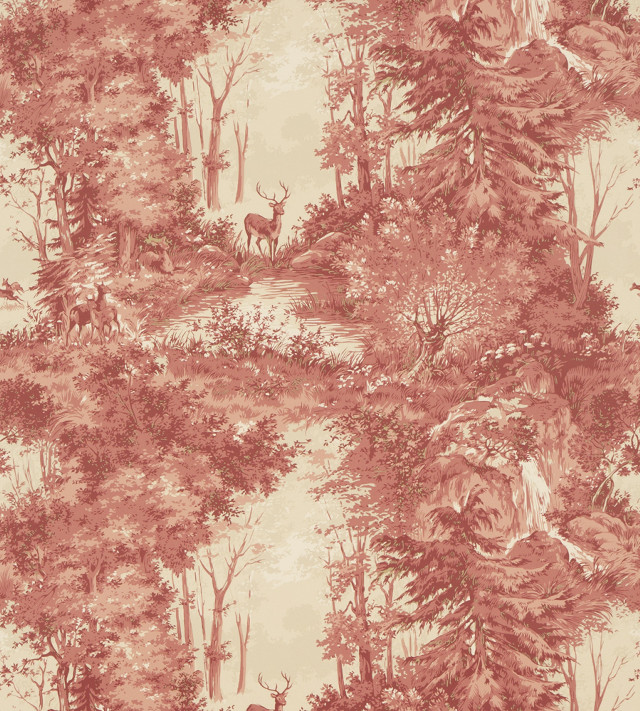 Deer forest trees nature wallpaper free wallpaper - medium preview image